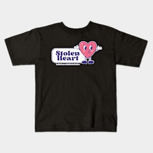 Stolen Heart Vintage Mascot Artwork Kids T-Shirt